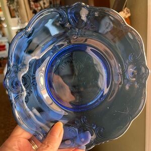 Heisey Glass Commemorative Plate – “In the Land of Legend” Newark, Ohio (1975)